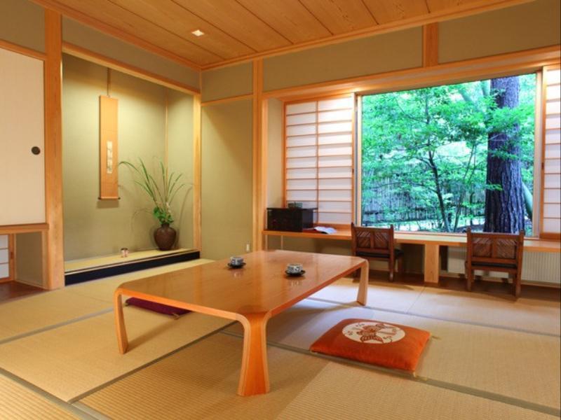 Azumino Ryokan Nishiya Besso Bagian luar foto